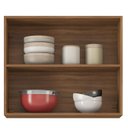 Ver imagem 3 de Armário Aéreo para Cozinha Firenze 2 Portas Demóbile