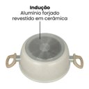 Ver imagem 7 de Conjunto de Panelas 5 Peças Marble Edition Oster Cinza Dust