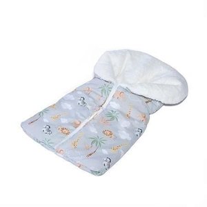 Saco de Bebê com Sherpa G - Safari Cinza