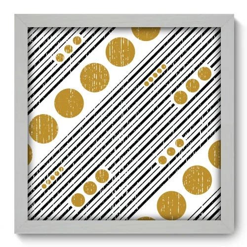 Quadro Decorativo - Abstrato - 33cm x 33cm - 117qnabb - 1