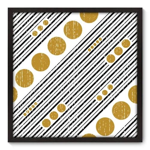 Quadro Decorativo - Abstrato - 70cm x 70cm - 117qnadp - 1