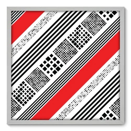Quadro Decorativo - Abstrato - 70cm x 70cm - 118qnadb - 1