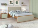 Ver imagem 7 de Cama Casal Loop - Lopas Amendoa Clean/sálvia