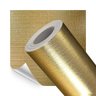 Papel de Parede Adesivo Lavavel Metalico Texturizado Ouro - 1