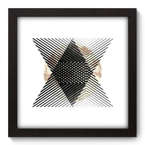 Quadro Decorativo - Abstrato - 22cm x 22cm - 159qnaap - 1