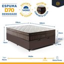 Ver imagem 5 de Cama Box Baú com Colchão de Espuma D70 Pillow In Ultra Dream Anjos Casal 138cm