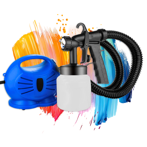 Paint Pistola de Pintura Mazzilli 650w – Acabamento Profissional, Portátil, com Compressor e Alça