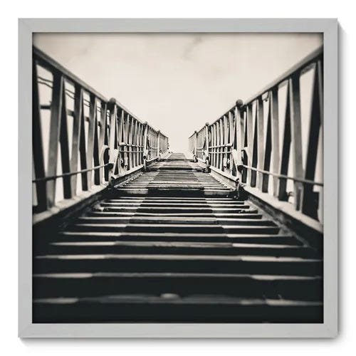 Quadro Decorativo - Caminho - 50cm x 50cm - 018qndcb - 1