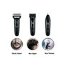 Aparador De Barba E Depilador Kemei 6558 Eletric Hair 3 Em 1 - 3