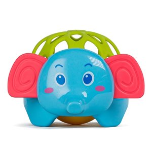 Brinquedo de Bebê Chocalho Mordedor Pimpolho Bichos - Elefante