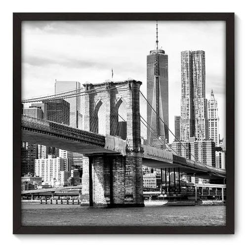 Quadro Decorativo - New York - 70cm x 70cm - 029qnmdp - 1