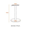 Ver imagem 2 de Base para Mesa em Aço 45cm Pisa Fratini