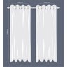 Cortina Linho de Gaze Off White 280x230cm para Varão Fastlar Cortina para Varão - 6