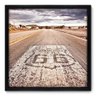 Quadro Decorativo - Rota 66 - 50cm x 50cm - 048qnmcp - 1
