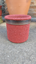 Ver imagem 4 de Kit Vaso de Barro Areia Terrilho 16cm Vermelho