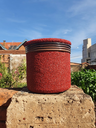 Ver imagem 6 de Kit Vaso de Barro Areia Terrilho 16cm Vermelho