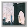 Quadro Decorativo - Ponte do Brooklyn - 50cm x 50cm - 099qnmcb - 1