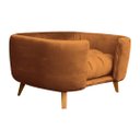 Ver imagem 5 de Cama Pet Poltrona Hannah Luxo - Ssx Multicoisas Divini Decor Terracota
