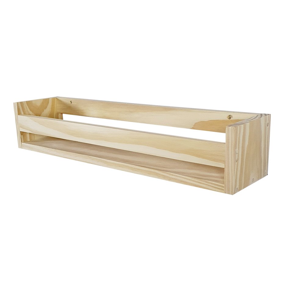 Prateleira Livros 12A X 60L X 14P em Madeira de Pinus Cubomob - 2