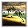 Quadro Decorativo - Praia - 70cm x 70cm - 094qnpdb - 1