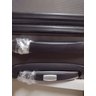 Conjunto 3 Malas Viagem Rígida Cinza C/ Rodas Duplas 360º P, M, G, de Bordo, média, grande Fibra ABS - 6