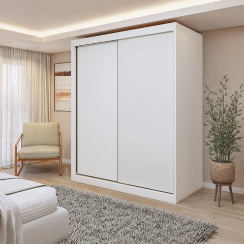 Guarda-Roupa 2 Portas 100% MDF Monte Rei
