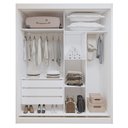 Ver imagem 4 de Guarda-Roupa 2 Portas 100% MDF Monte Rei