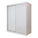 Ver imagem 2 de Guarda Roupa Casal 2 Portas 3 Gavetas 100% MDF Monte Rei