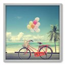 Ver imagem 1 de Quadro Decorativo - Bicicleta - 70cm x 70cm - 109qnpdb