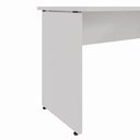 Ver imagem 7 de Mesa Escrivaninha em L 135cm x 150cm Pés Painel F5 Office Cor:Cinza