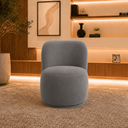 Ver imagem 2 de Poltrona Bia Decorativa Orgânica Suede para Sala Estofada