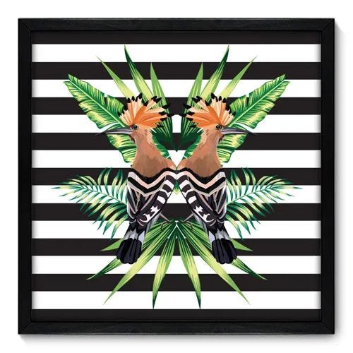 Quadro Decorativo - Pássaro - 50cm x 50cm - 035qnscp - 1