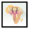Quadro Decorativo - Elefante - 50cm x 50cm - 031qnscp - 1