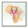 Quadro Decorativo - Elefante - 70cm x 70cm - 031qnsdb - 1