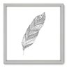 Quadro Decorativo - Pena - 50cm x 50cm - 027qnscb - 1