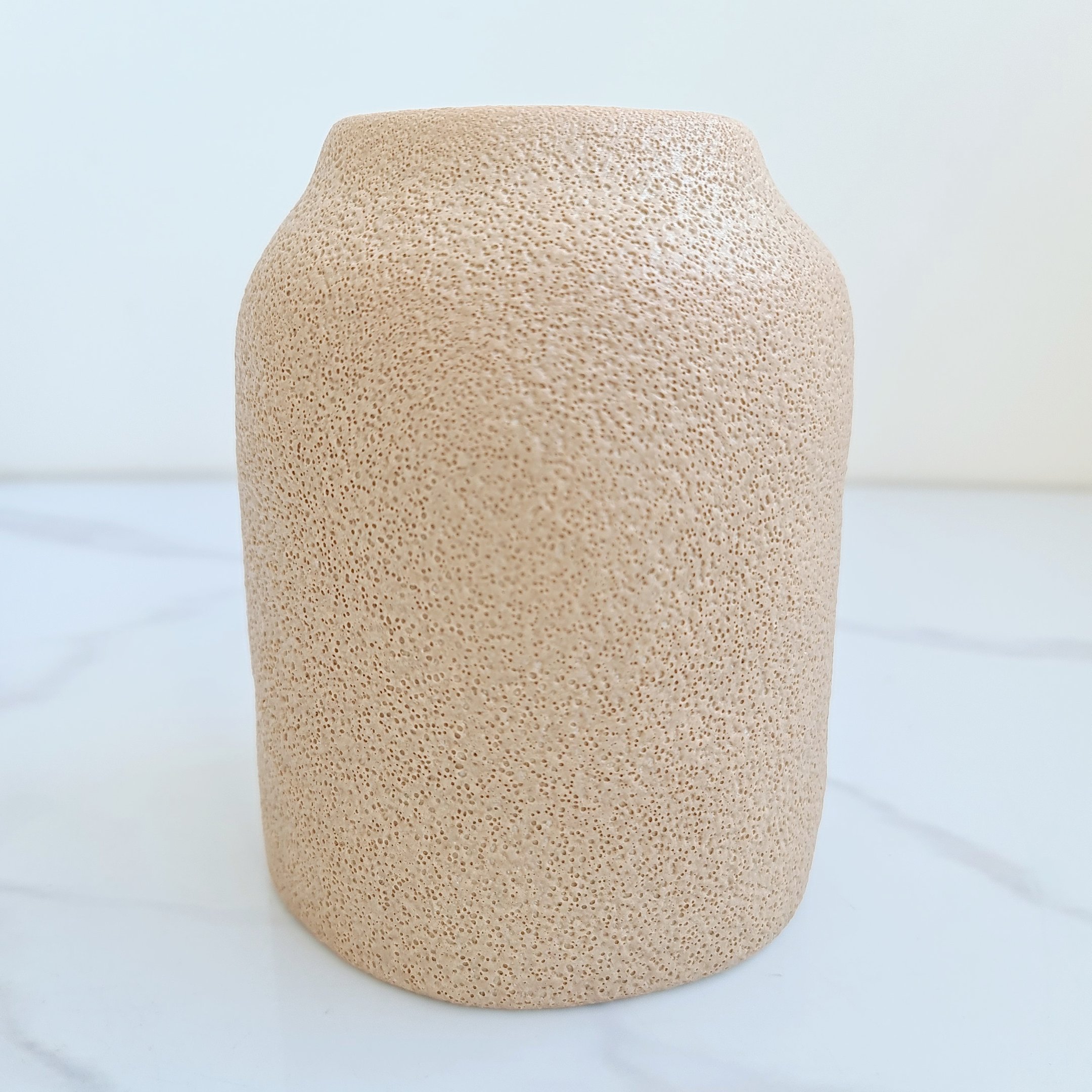 Vaso de Cerâmica Terracora Texturizado 21 cm - 1