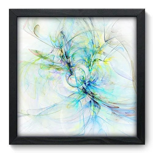 Quadro Decorativo - Abstrato - 33cm x 33cm - 040qnabp - 1