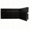 Rodapé Santa Luzia Black 3457 16mmx10cm Caixa com 11 Barras - 1