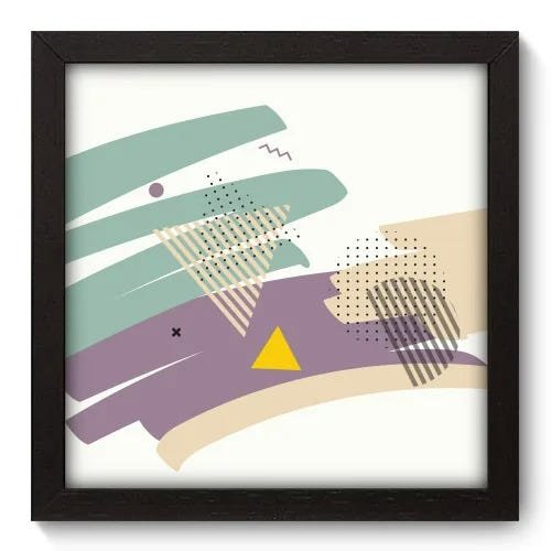 Quadro Decorativo - Abstrato - 22cm x 22cm - 105qnaap - 1