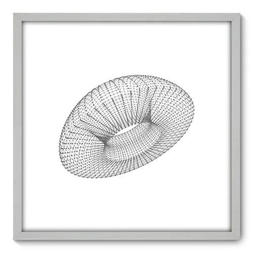 Quadro Decorativo - Abstrato - 70cm x 70cm - 136qnadb - 1