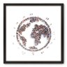 Quadro Decorativo - Mundo - 70cm x 70cm - 041qnddp - 1