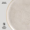 Ver imagem 4 de Prato Raso Bio Latte 27cm Porto Brasil Cerâmica Off White Avulso Mesa Jantar