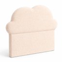 Ver imagem 4 de Cabeceira de Cama Box Estofada 90 Cm Solteiro Decoração Nuvem Boucle