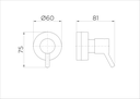 Ver imagem 2 de Acabamento Docol para Registro Deca e Similares de 1/2, 3/4 e 1 Lóggica Cromado - Docol