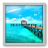 Quadro Decorativo - Praia - 33cm x 33cm - 058qnpbb - 1