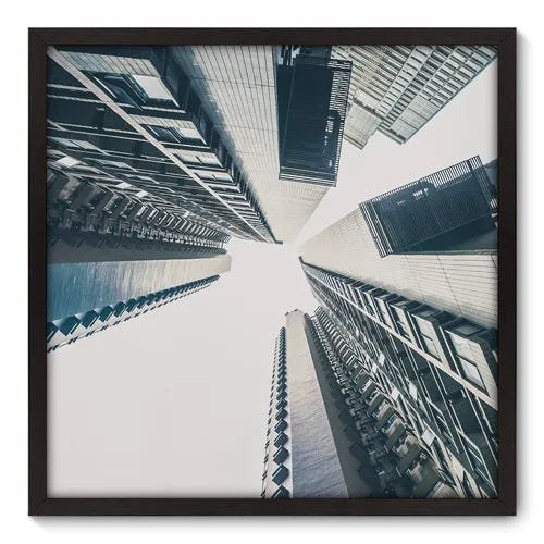 Quadro Decorativo - Prédios - 70cm x 70cm - 023qnudp - 1