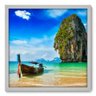 Quadro Decorativo - Praia - 50cm x 50cm - 068qnpcb - 1