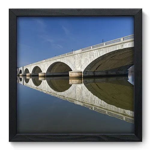 Quadro Decorativo - Ponte - 33cm x 33cm - 067qnpbp - 1