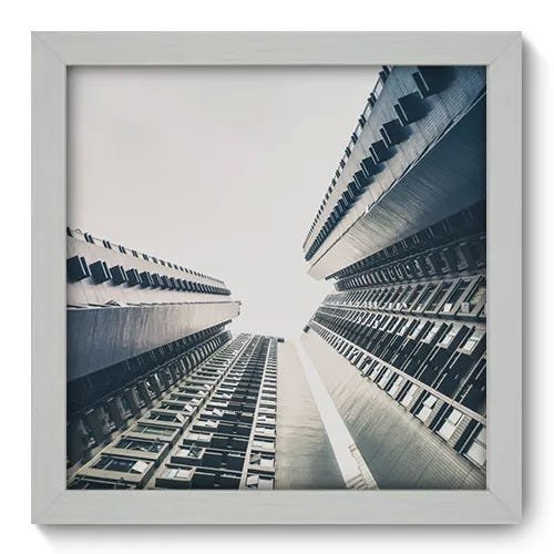 Quadro Decorativo - Prédios - 22cm x 22cm - 024qnuab - 1