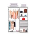 Ver imagem 1 de Closet Aramado - Linear Clr 250 com Gaveta - 1,60m - Branco